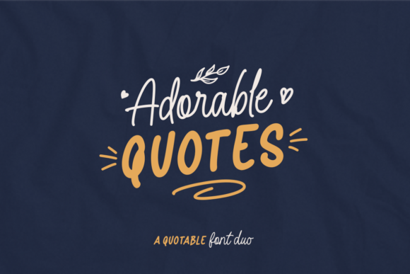 Adorable Quotes Duo