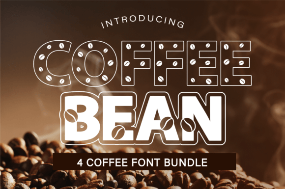 Coffee Bean Fonts: 4 Distinctive Typefaces Inspired by Roasted Richness