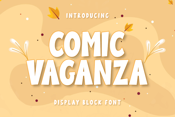 Comic Vaganza: When Bold Cartoon Energy Meets Purposeful Typography