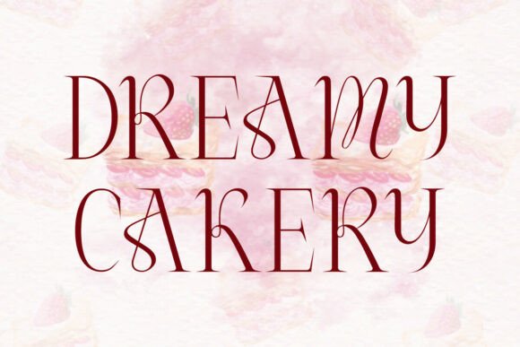 Discover the Beauty of Dreamy Cakery: A Handwritten Elegance for Every Design
