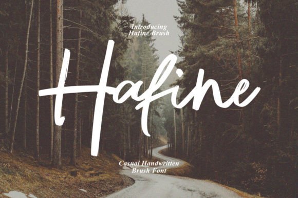 Exploring Hafine Brush: A Typeface with Personality