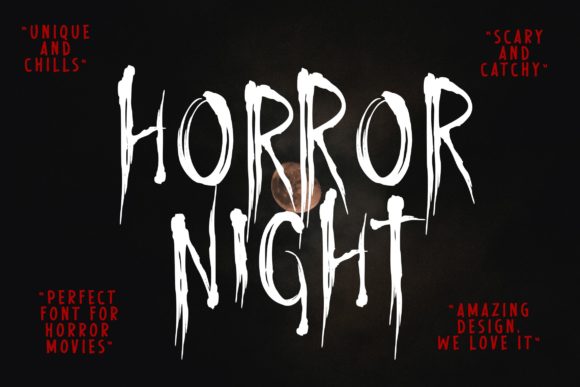 Horror Night: A Dark and Haunting Font for Halloween Projects