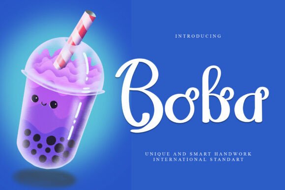 Introducing Boba: A Font That Speaks in Style