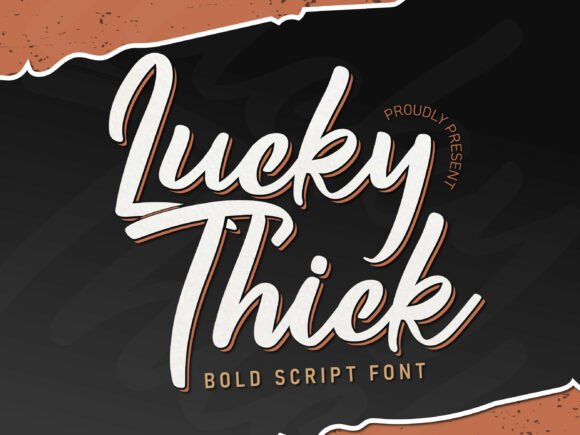 Lucky Thick Script Font