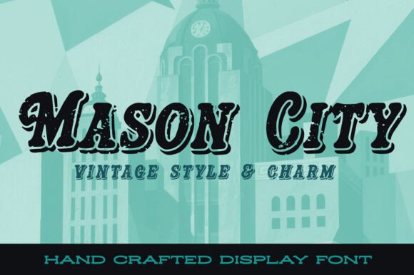 Mason City: A Warm, Vintage Serif for Real Design