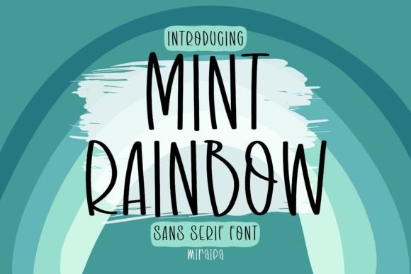 Mint Rainbow: A Versatile Font for Creative Projects