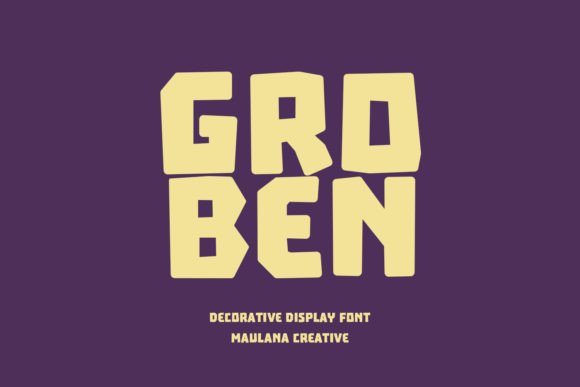 Powerful Typography with Groben