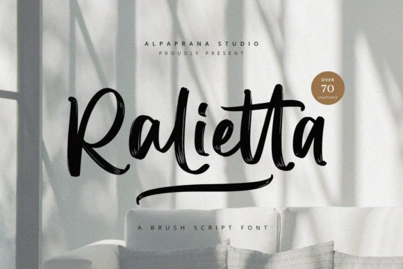 Ralietta: A Modern Brush Script for Creative Impact