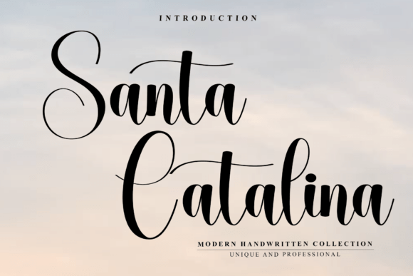 Santa Catalina: A Font of Elegance and Versatility
