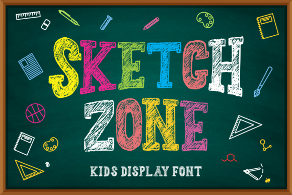 Sketch Zone: A Playful, Professional Display Font