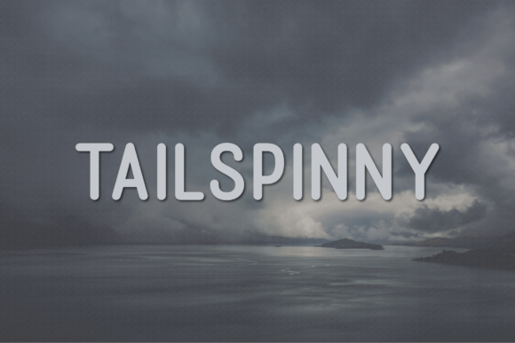 Tailspinny: A Modern, Classy Sans Serif Typeface