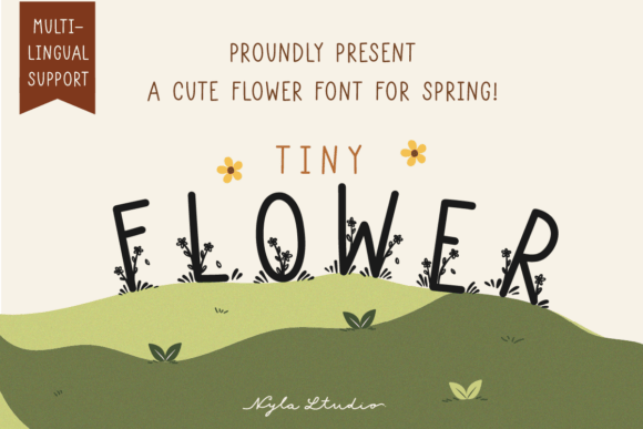 Tiny Flowers: A Playful, Seasonal Font for Everyday Creativity